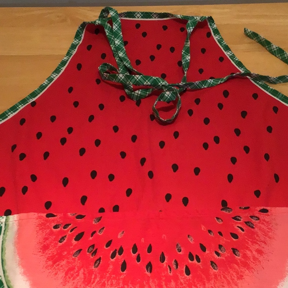Watermelon apron -- super cute! - Picture 3 of 3